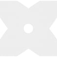 thumbnail image 4 of 36"OD x 6"ID x 12 1/2"C x 1"P Titus Architectural Grade PVC Contemporary Ceiling Medallion, 4 of 11