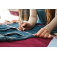 thumbnail image 2 of FabricLA Cotton Stretch Denim Fabric - 8 oz, 50” Inch Wide by The Yard - Stylish Jeans Jackets Skirts & Dresses - Charcoal Gray, 5 Continuous Yards, 2 of 5