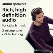 Jabra Evolve2 65 Headset - Stereo - Wireless - Bluetooth - 98.4 ft - 20 Hz - 20 kHz - Over-the-head - Binaural - Circumaural - Noise Cancelling, MEMS Technology Microphone - Black