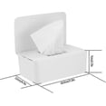 thumbnail image 2 of Wet Wipes Storage Box, Wet Wipes Box, Wipes Dispenser Holder Case Boxes, Toilet Tissue Paper Napkin, 2 of 5