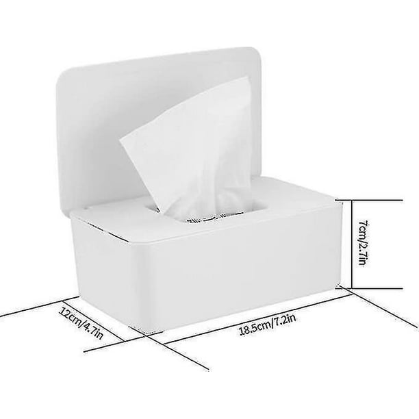 Funmo Pack 2 Cajas Dispensadoras Para Toallitas Húmedas – A Prueba De Polvo, Para Casa Y Coche