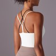 thumbnail image 4 of aidice Tank Tops with Built in Bra for Women Sleeveless Spaghetti Strap Strechy Top Yoga Workout Gym Tanks, 4 of 5