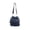 Blue, variant on Women's Mini Denim Bucket Bag, Small Drawstring Crossbody Purse, Lightweight Y2K Preppy Shoulder Tote
