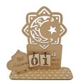thumbnail image 1 of jifeng Ramadan Advent Calendar Centerpiece Decoration Eid Table Decoration Calendar for Moon Star, 1 of 9