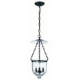 thumbnail image 2 of Hudson Valley Lighting 252HN-C3 Hampton 3 Light Pendant,Historic Nickel/C3, 2 of 2