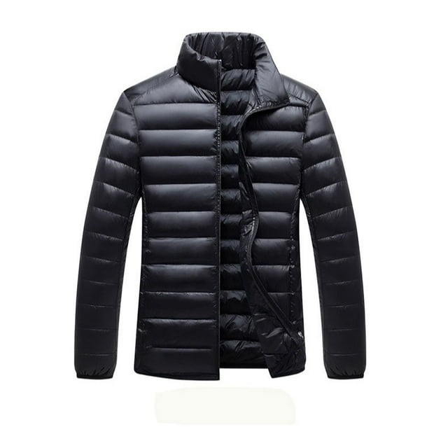 Veste en Duvet Imperméable pour Hommes, Légère, Isolée, Doudoune d'Hiver