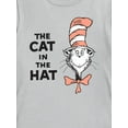 thumbnail image 3 of Dr. Seuss Cat In The Hat Face, Boys Graphic Crew Neck Short Sleeve T-Shirt, Sizes XS-2X (Little Boys & Big Boys), 3 of 3