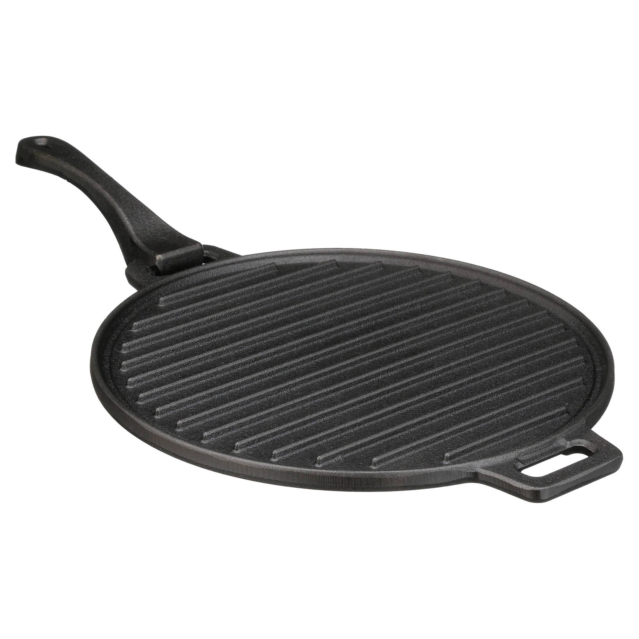 Set de 4 piezas de sartén y plancha de hierro fundido pre-sazonado 4