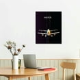 thumbnail image 2 of Nawypu - Canvas Wall Art - Airplanes with Colorful Lines Aviator Concept - Gallery Wrap Modern Home Art | Ready to Hang -16x20in, 2 of 4
