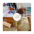 thumbnail image 5 of 10pcs Paint Brushes, Various Sizes Goat Hair Paint Brushes For Painting Walls Soft Fur Gilding Brus, 5 of 5