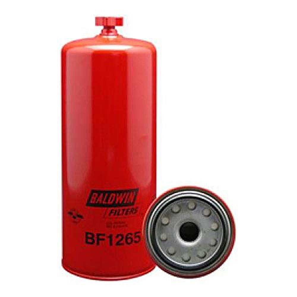 Fuel/Water Separator Spin-on with Drain Baldwin BF1265 - Walmart.com