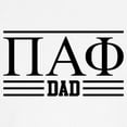 thumbnail image 3 of CafePress - Pi Alpha Phi Dad Baseball Jersey - Cotton Baseball Jersey, 3/4 Raglan Sleeve Shirt, 3 of 4