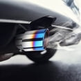 thumbnail image 2 of 63mm Stainless Steel Exhaust Tip Automatic Vent Pipe Straight Through Design Car Accessory Upgrade, 2 of 4