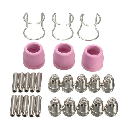 

SouthEle 26Pcs Plasma Cutter Consumables Kit SG-55 AG-60 WSD-60P Cutting Torch Tip Nozzle