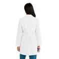 thumbnail image 2 of Barco One Team LBC905 Women's 34" 2 Pocket Back Belted Lab Coat White XL, 2 of 2