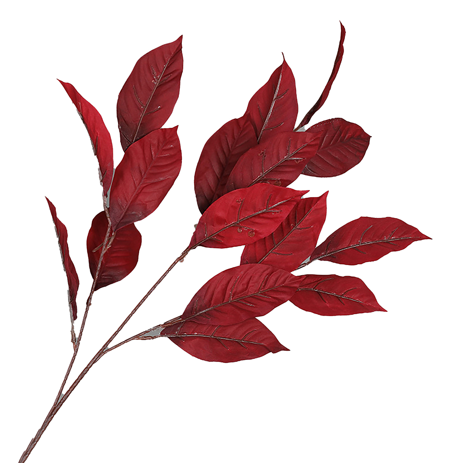 DIY Craft Artificial Leaf Simulation Rubber Leaf Shape Wedding Flower