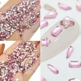 thumbnail image 2 of Milue Nail Rhinestones Art Charms Nail Charms Heart Nail Art Charms DIY Nail Supplies, 2 of 20