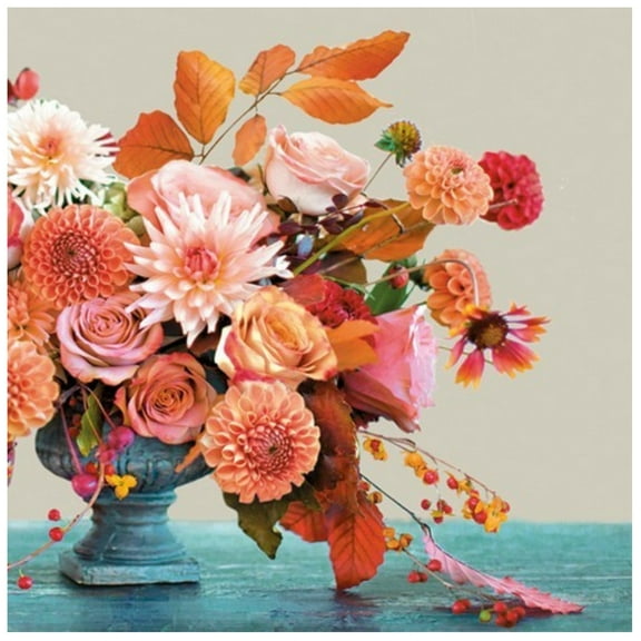 Keep Unique Fall Disposable Paper Napkins, Decoupage Napkin Autumn, Pack/20