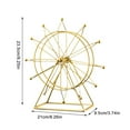 thumbnail image 4 of BCMMKLPP Ferris Wheel Bookshelf Decor – Gold Decor Modern Gift - Shelf Decor Accents Ornament - House Decorations Living Room - Fireplace Decor or Desk Decor - Best Christmas Gift, 4 of 8
