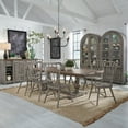 thumbnail image 3 of Liberty Furniture Industies, INC River Place River Place 9 Piece Trestle Table Set - Riverstone Gray & Tobacco, 3 of 3