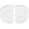 thumbnail image 2 of 20"OD x 1"ID x 8"C x 1"P Charlotte Architectural Grade PVC Contemporary Ceiling Medallion, Two Piece, 2 of 11