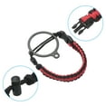 thumbnail image 4 of Uxcell Water Bottle Holder, Paracord Handle Strap Carrier Red, Black, 4 of 6