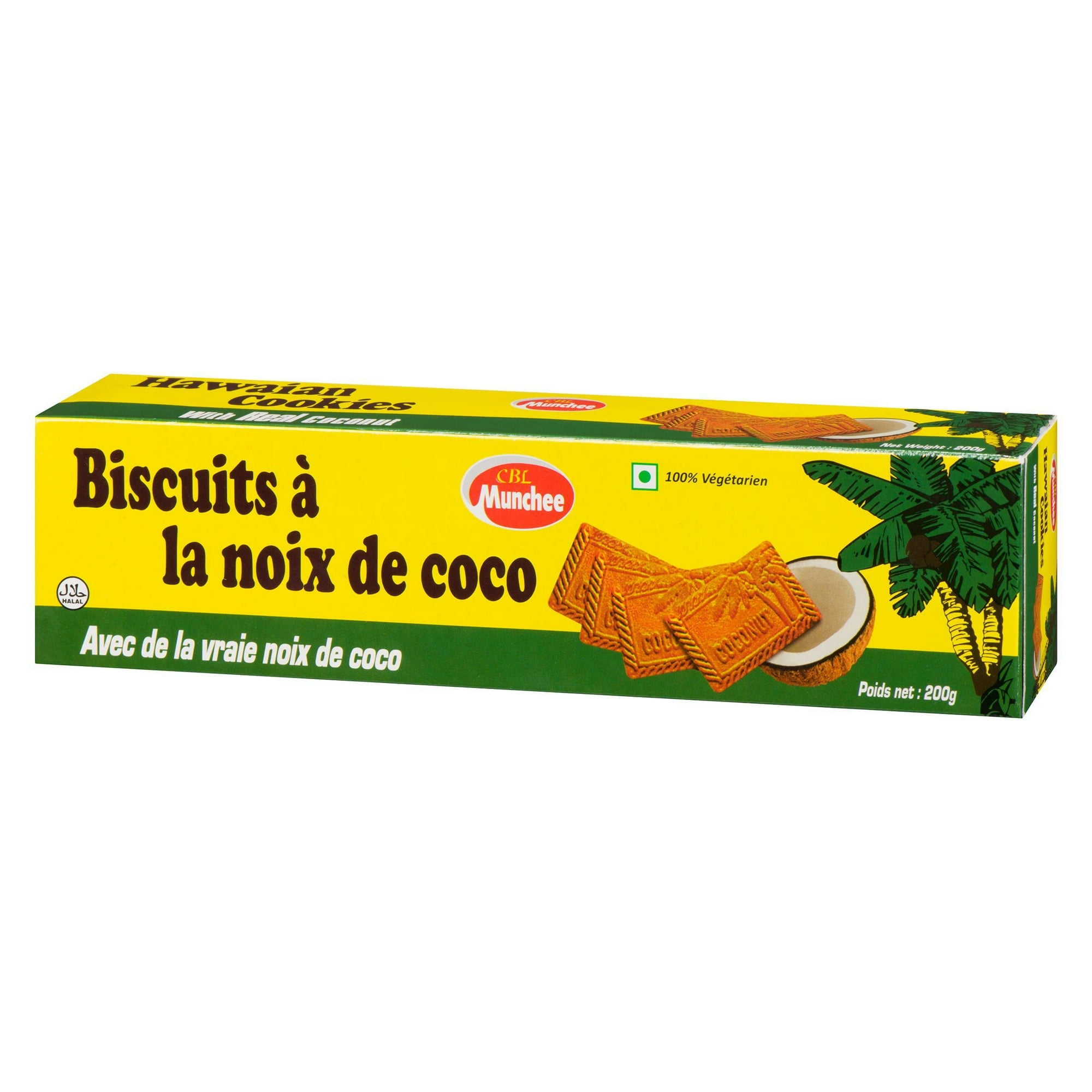 Biscuits Munchee Hawaïens Grace, 200g Boîte