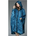 thumbnail image 4 of stanreset Femmes Hommes Imperméables Adultes Imperméable Respirant Polyester Imperméable Imperméable Randonnée Pliage Imperméable Manteau Bleu Foncé Fleur, 4 of 6