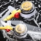 thumbnail image 1 of Trapeador autogiratorio con dispensador de jabón | Cepillo de espuma con agua para limpieza de autos | Mango extensible de 119 cm y cerdas suaves | Boquilla para manguera de jardín para lavar autos,, 1 of 9