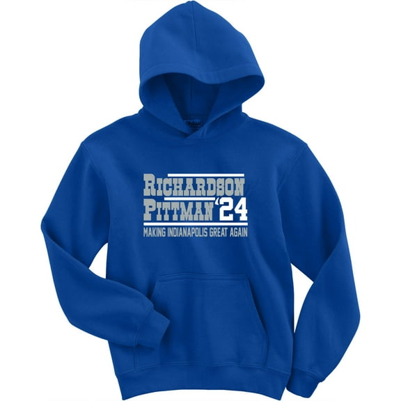 Anthony Richardson Michael Pittman Colts 2024 Hooded Sweatshirt Hoodie