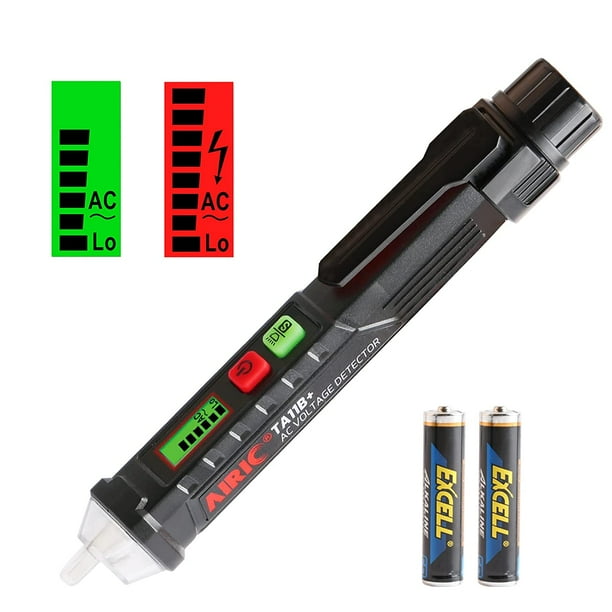 TACKLIFE Voltage Tester Pen Non Contact AC Electrical Tester with Adjustable Sensitivity