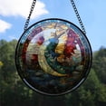 thumbnail image 2 of Narwhal Ornament Christmas 2025, Narwhal Stained Glass Window Hanging – Artistic Handmade Glass Ornament, Perfect for Nature Lovers, 2 of 5
