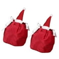 thumbnail image 4 of COMPUKAS Draw String Bags Lint Gift Wrapping for Everyone Christmas Celebration 2Pcs, 4 of 8