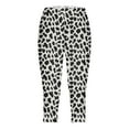 thumbnail image 4 of vigerkar Capri Leggings for Women Summer High Waist Yoga Capris Soft Stretch Workout 3/4 Tight Pants Running Crop Trousers (White, 5XL), 4 of 5