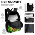 thumbnail image 4 of Prestonplayz 3Pcs Bookbag Sets Backpack with Lunch Bag And Pencil Case for Work Office Travel, 4 of 6