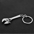 thumbnail image 1 of Mini Clé à Molette Réglable Porte-Clés Pendentif Hommes Garçons Cool Porte-Clés Ornement en Métal Cadeau, 1 of 1