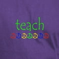 thumbnail image 3 of CafePress - TEACH PEACE Dark T Shirt - Men's Classic Graphic Cotton T-Shirt, 3 of 4