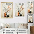 thumbnail image 4 of Designart "Mid Century Oasis Poteries" Abstract Still Lifes Wall Art Living Room, 4 of 5