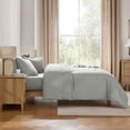 thumbnail image 6 of LammaLoe Full Comforter Set, 7 Piece Bed in a Bag, Ultra Soft Bedding Comforter Set with Sheets, All Season Bed Set, London Fog, 6 of 6