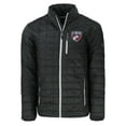 thumbnail image 2 of Men's Cutter & Buck Black FC Dallas Rainier PrimaLoft Eco Insulated Puffer Full-Zip Jacket, 2 of 3