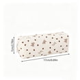 thumbnail image 3 of SHIMELE Colorful Pencil Pouch, Makeup Brush Bag, Travel Organizer, Cosmetic Storage, Gift for Women and Teenagers, 3 of 7