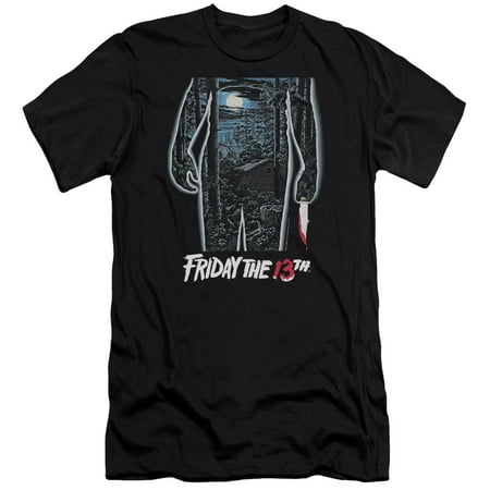Trevco FRIDAY THE 13TH 13TH POSTER Black Adult Unisex