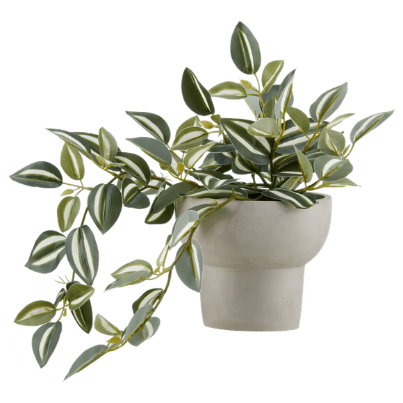 Bouclair Green Potted Falling Leaves