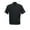 Jet Black, variant on Venice Beach Men's Geometric Embroidered Camp Shirt (Small, Jet Black)