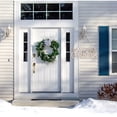 thumbnail image 2 of Shisuyan Elegant Design Christmas Hanging Sign Assorted Color 2Pcs 7.9X2.4X0.1In, 2 of 8