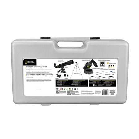 National Geographic - 50mm Refractor Telescope and Microscope Set