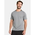 thumbnail image 1 of Athletic Works Men's and Big Men's Mixed Media Tee, Sizes XS-5XL, 1 of 4