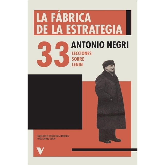 Libro La Fabrica De Estrategia Tapa Blanda, Autor Antonio Negri, Editorial Verso
