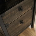 thumbnail image 4 of Sauder® Collection Steel River Bureau en L, Finition Carbon Oak®, 423976, 4 of 9