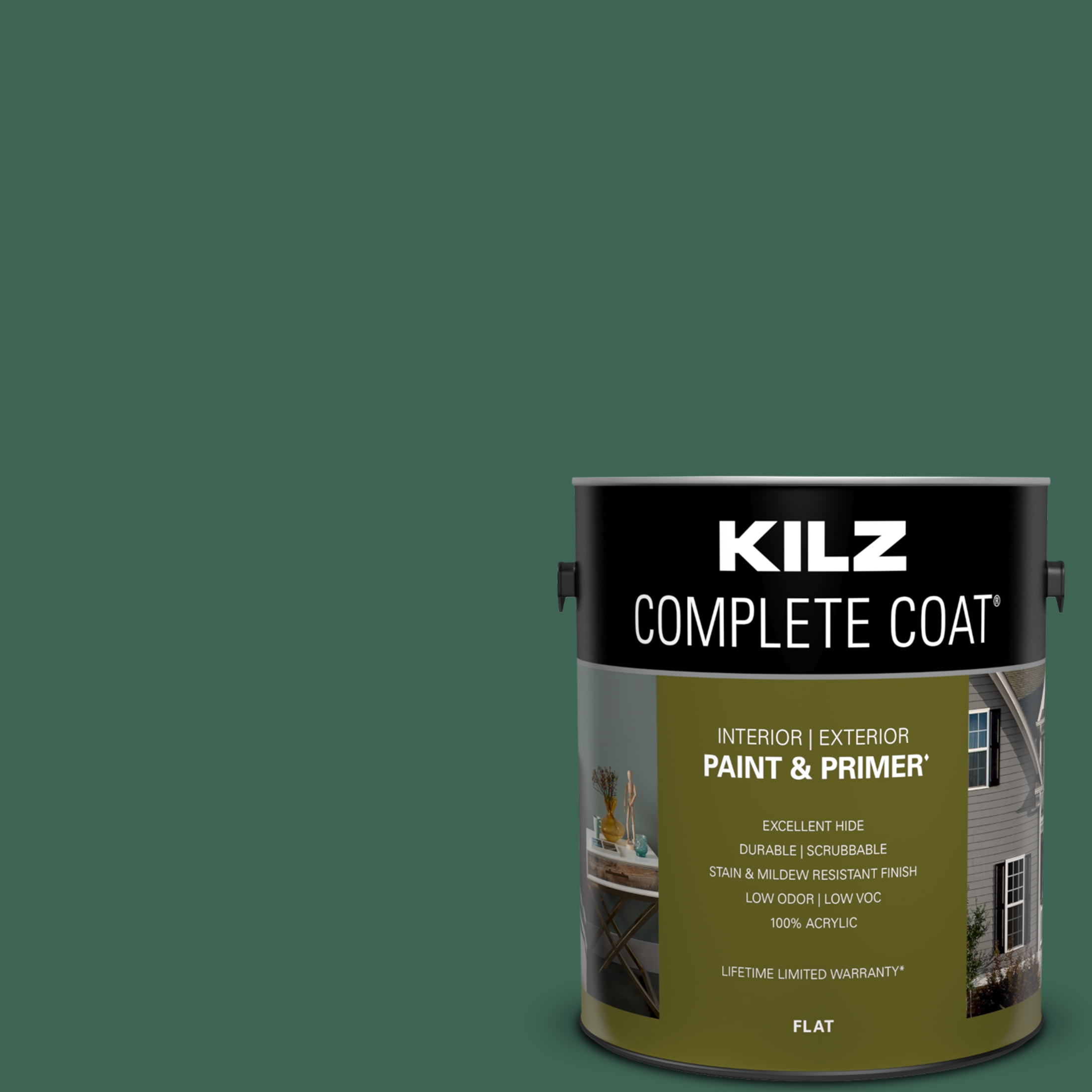 Serrano Pepper, KILZ Complete Coat Interior/Exterior Paint & Primer, 1 Gallon #RG110-02